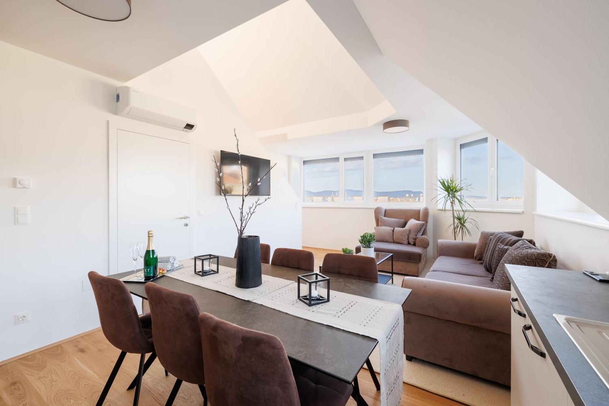 Symphony Apartments 40 - Modern Loft With Terrace And Grill In Central Location Wien Eksteriør bilde
