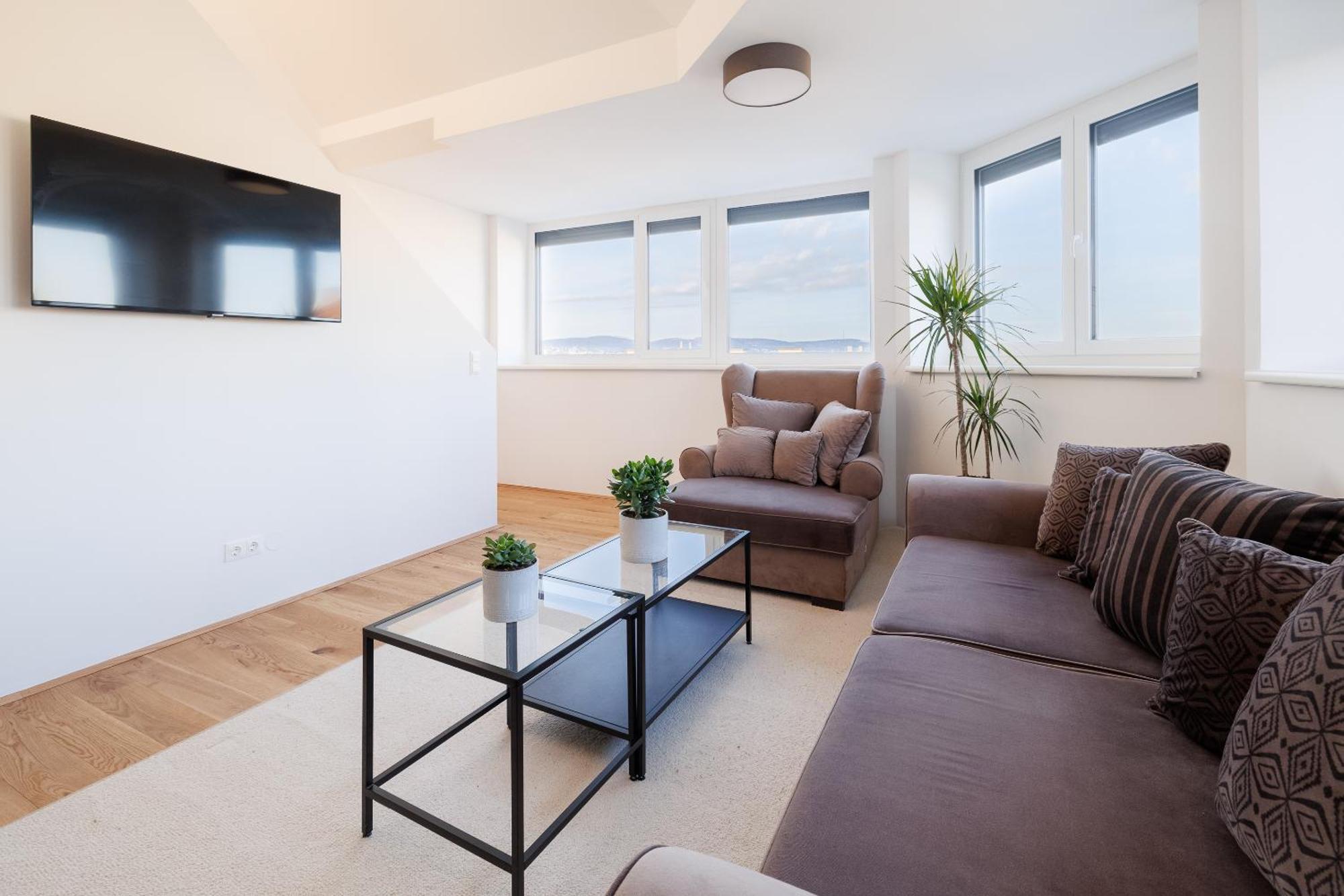 Symphony Apartments 40 - Modern Loft With Terrace And Grill In Central Location Wien Eksteriør bilde